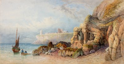 Tynemouth Priory e Faro dal Nord da Edward Richardson